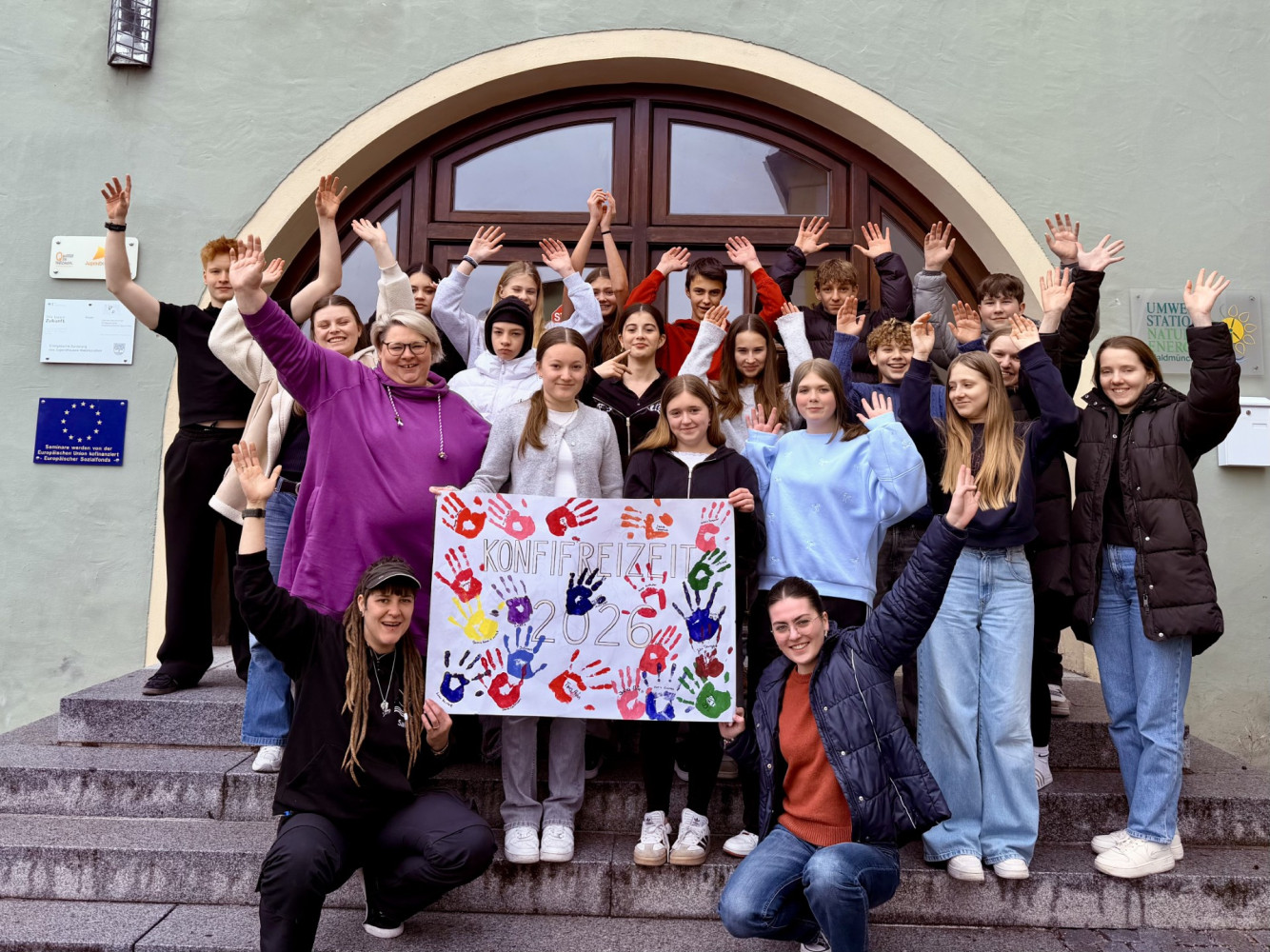 Konfifreizeit Gruppe